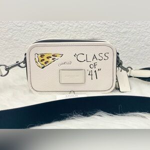 NWT Coach Wyatt Crossbody Bag With Sketch Print CAJ36